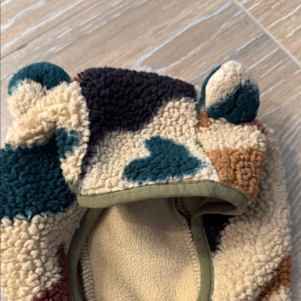 Outdoor Kids Green Sherpa Hoodie - Picture 3 of 6